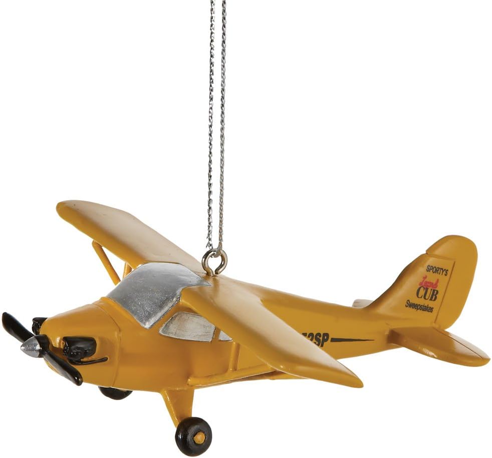 Sporty’s Edición limitada Cub Adorno de Navidad, resina