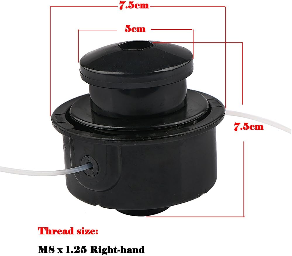 BGTOOL Eléctrico Weed Eater 952701666 Trimmer Head Line Bump Speed para FL21 FL23 XT200 Featherlite