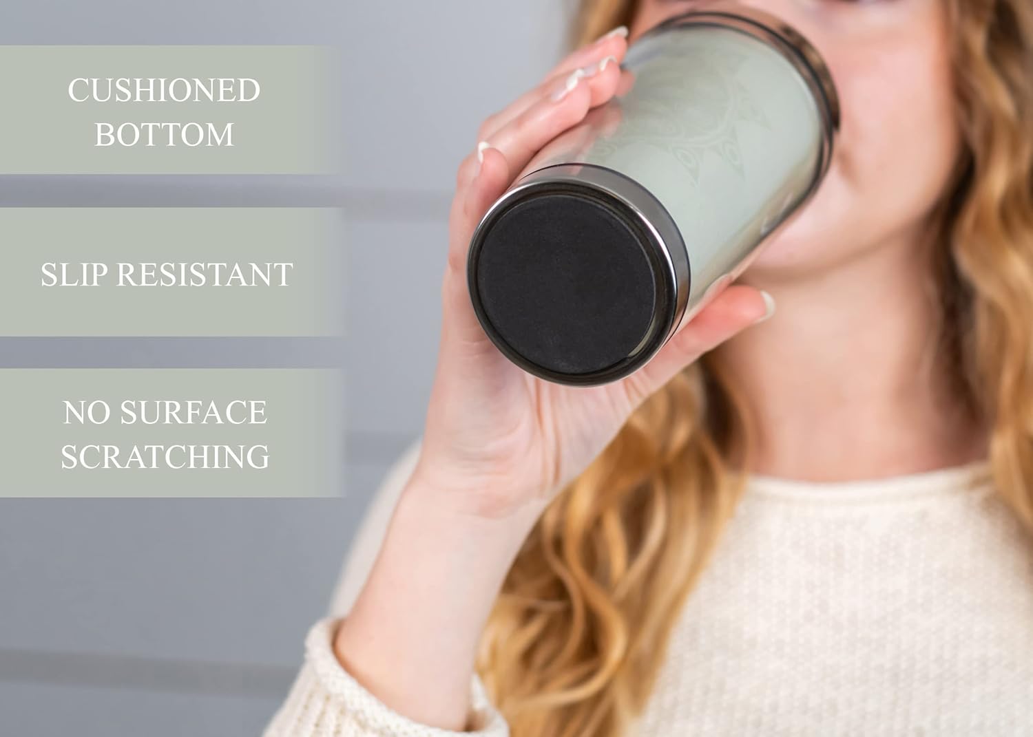 Elanze Designs Amazing Professor Looks Like – Vaso de viaje de acero inoxidable de 16 onzas