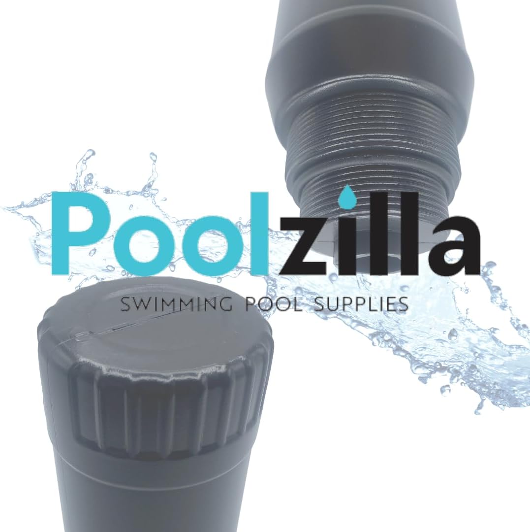 Poolzilla 1 paquete de tapón de invierno Skimmer  Piscina sobre y en el suelo, protector de hielo de 9 pulgadas para desnatadores roscados de 1- y 2