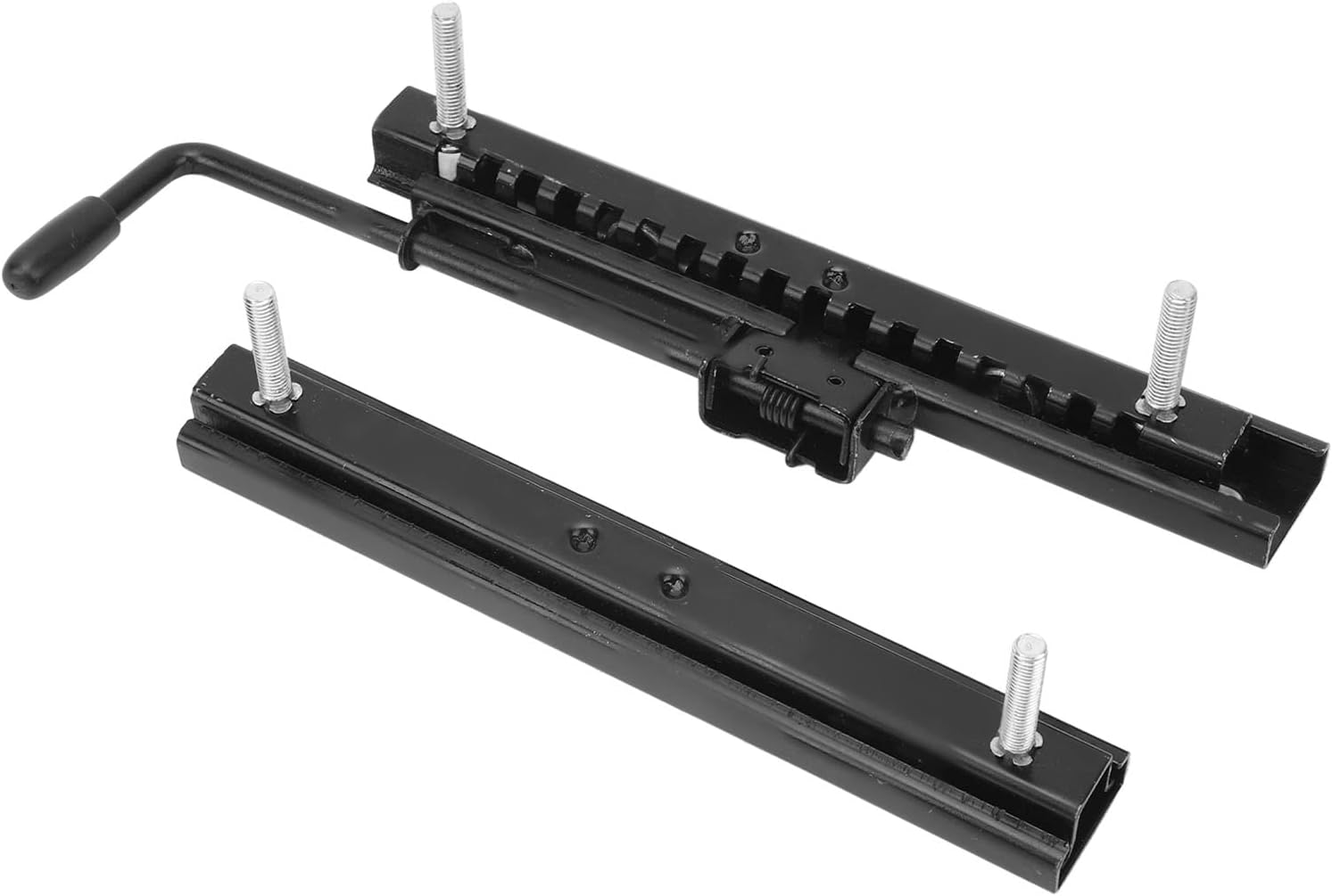 Riel deslizante de asiento, resistente al desgaste, fuerte resistencia, 2 piezas, rieles deslizantes de asiento de alta precisión, ajustables,