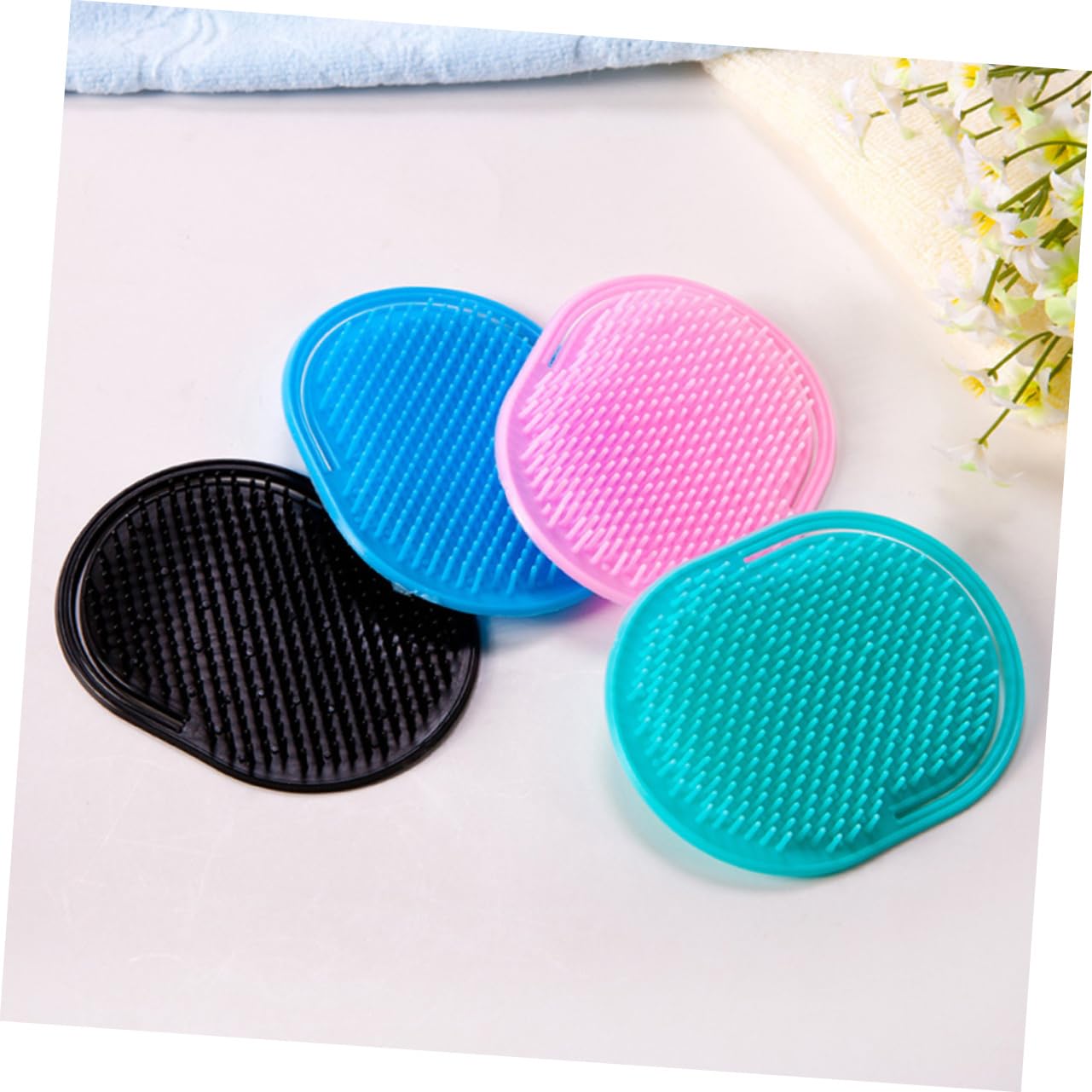 Beatifufu Peine para el cabello para hombres, peine para el cuero cabelludo, peine para masajear el cabello, peine de masaje para el cabello, peine