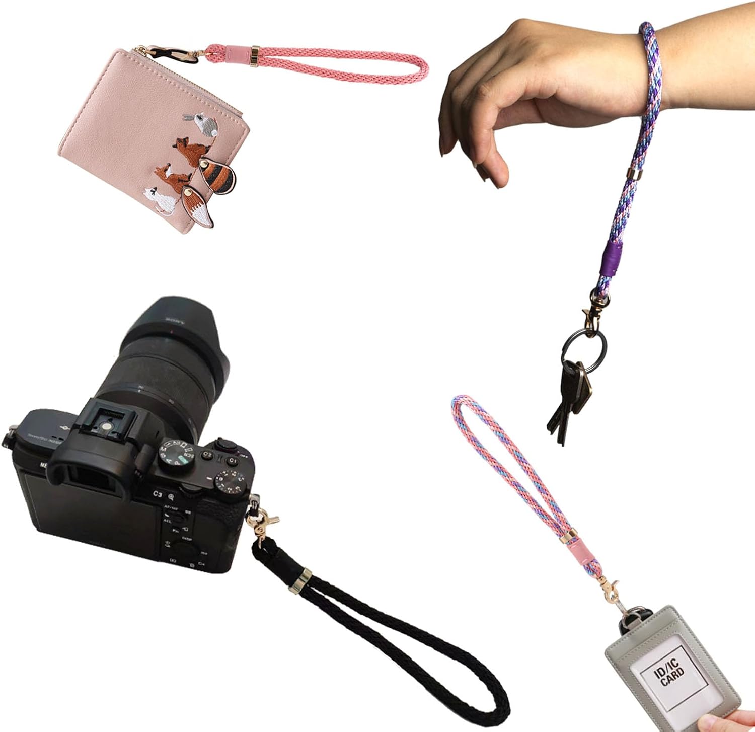 Canopus – Correa de pulsera para llaves, diseño minimalista original, llavero de regalo perfecto para niñas