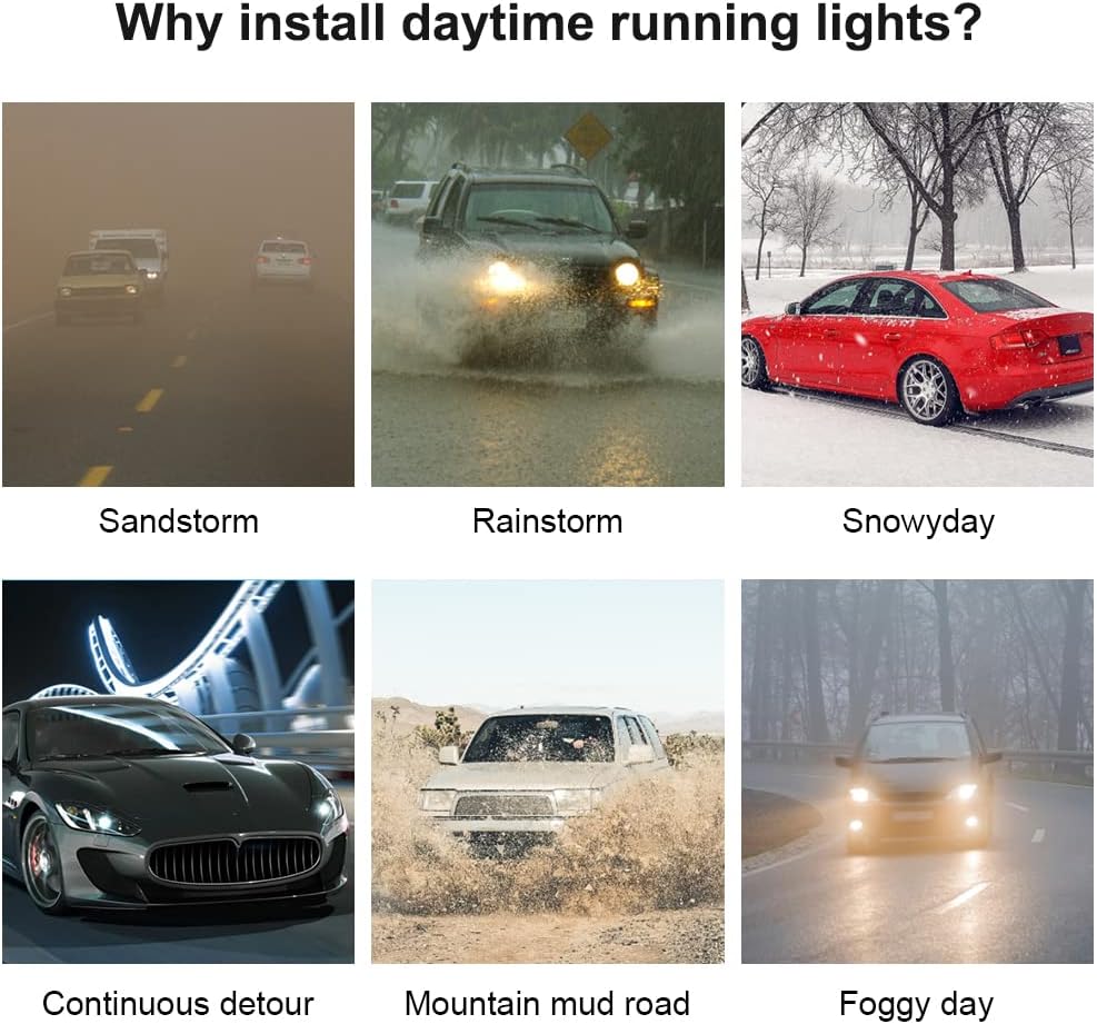 Tira de luces LED para capó de automóvil de 79 pulgadas, tira de luces LED flexible para exteriores de automóvil, impermeable, decoración de