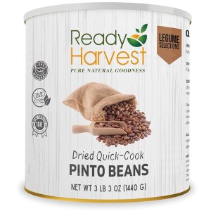 Ready Harvest Quick-Cook Frijoles pintos enlatados Frijoles secos Frijoles secos Alimentos enlatados Suministros de alimentos de emergencia Ready Harvest Quick-Cook Frijoles pintos enlatados Frijoles secos Frijoles secos Alimentos enlatados Suministros de alimentos de emergencia