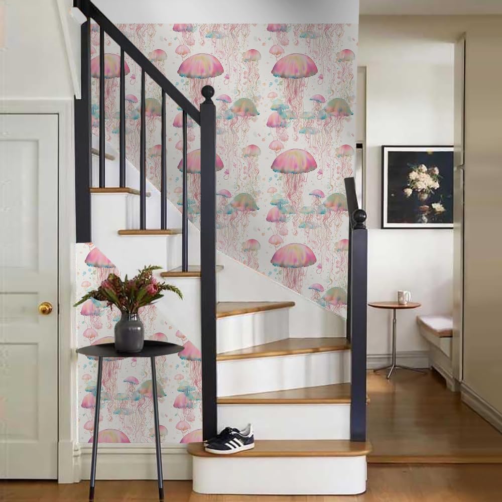 VistaPalette Papel tapiz autoadhesivo de 18 x 236 pulgadas, papel de contacto extraíble para despegar y despegar, papel de pared fácil de despegar
