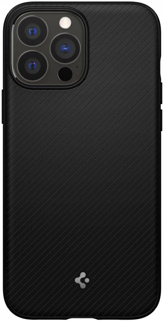Spigen Core Armor Mag (MagFit) compatible con MagSafe diseñada para iPhone 13 Pro Max (2020), color negro mate