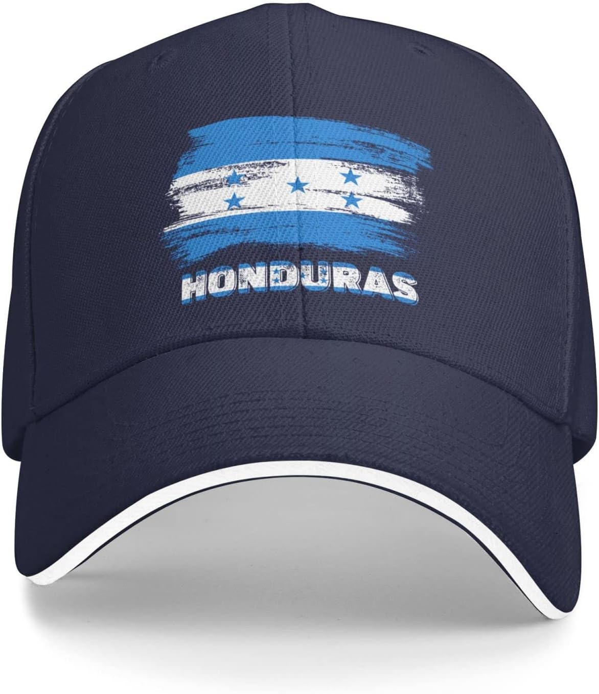 Tiayead Gorra de béisbol con bandera de Honduras, gorra de camionero para hombres y mujeres, gorra ajustable para papá