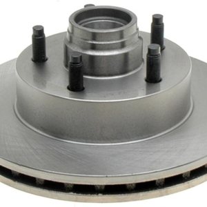 Raybestos 66672R Rotor de freno de disco de grado profesional y conjunto de buje, plateado, mediano Raybestos 66672R Rotor de freno de disco de grado profesional y conjunto de buje, plateado, mediano