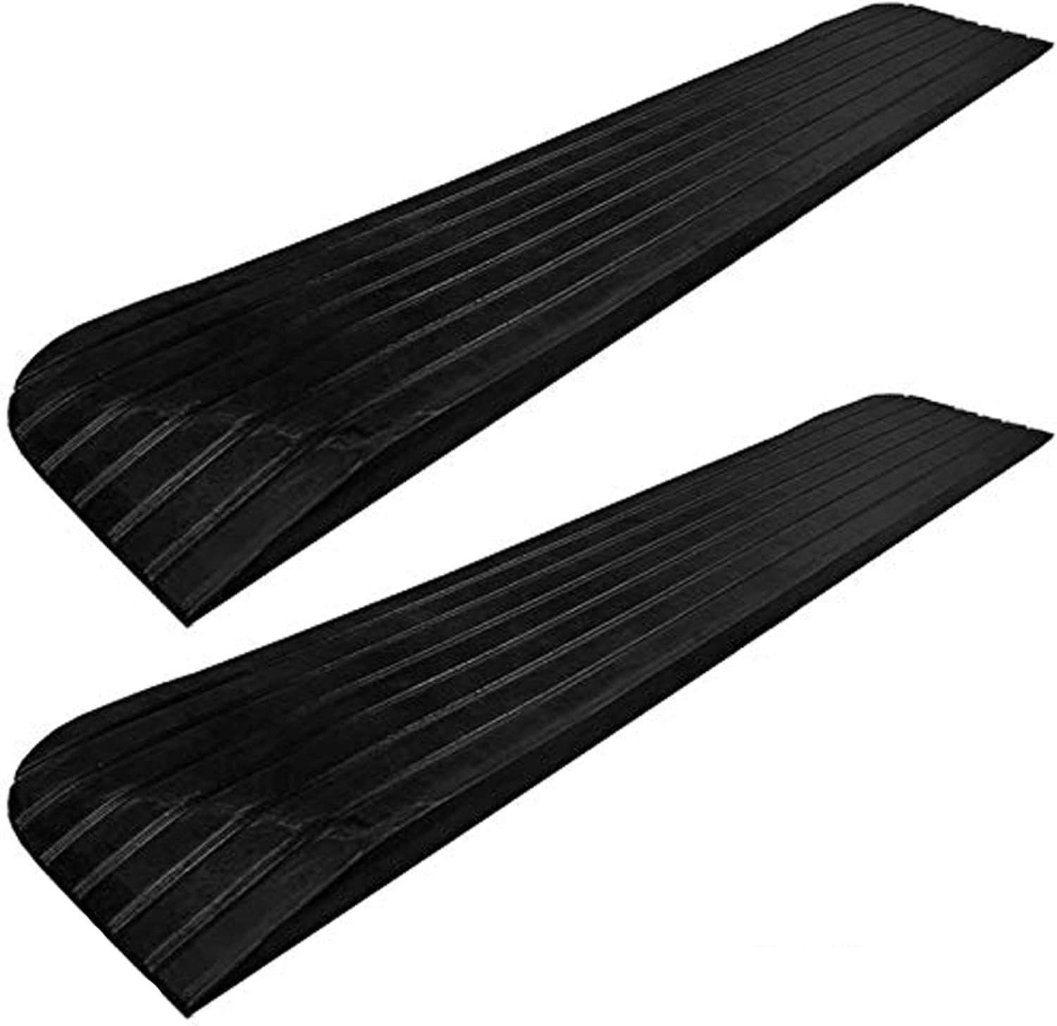 Electriduct Rampa de umbral de goma para silla de ruedas eléctrica de 2.5 pulgadas, paquete de 2