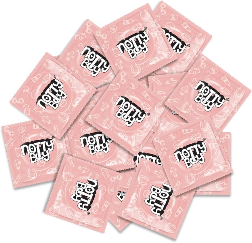 Preservativos extra finos con sabor a chicle para hombre, 36 unidades