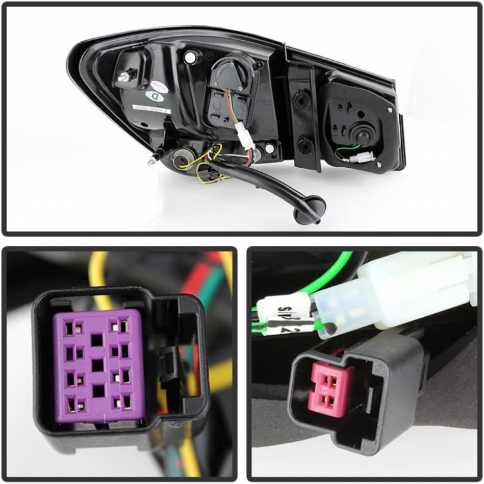 Spyder para Chevy Cruze 2011-2015 Luces traseras LED par barras de luz negras  5076595