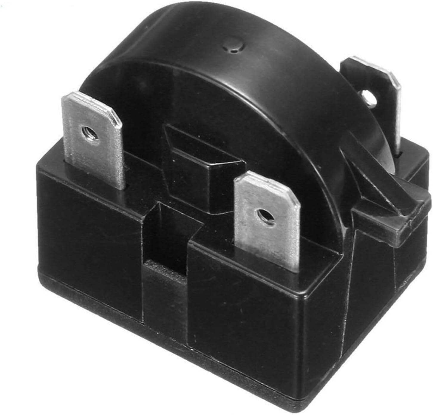 JAMCHE Relé de arranque frigorífico PTC tarter para QP-2-4.7 4.7 3 Pin Vissani Danby Compresor (Talla 12 Ohm)