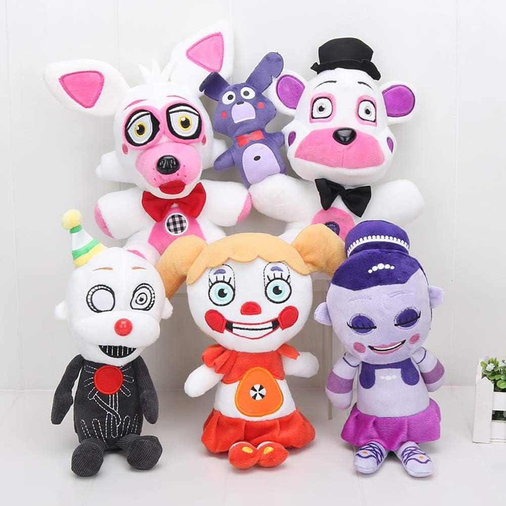 Juguetes de peluche de 7 pulgadas – Juguetes de peluche, muñecos – Regalos para niños – Regalos para seguidores de Five Nights at Freddys