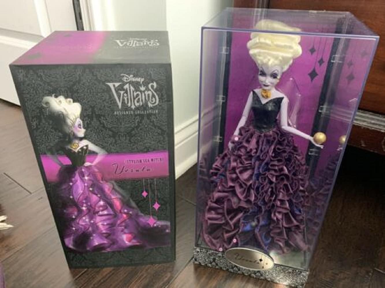 Disney Villains – Muñeca exclusiva de 11.5 pulgadas, colección de diseñador, Ursula