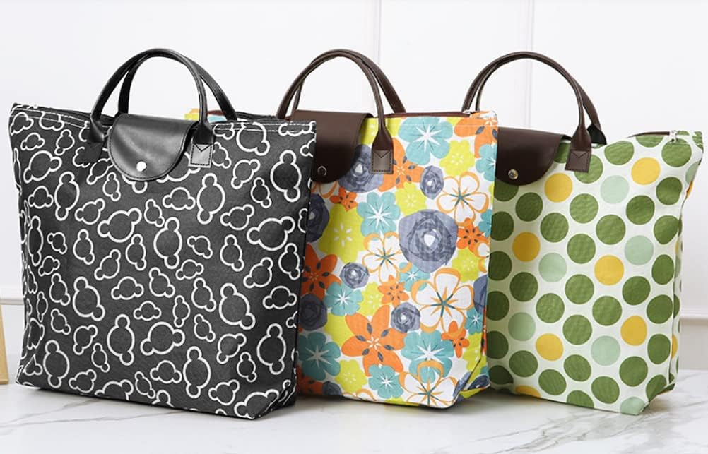 Bolsa de compras plegable, bolsas de carrito reutilizables, bolsas de comestibles, bolsa de compras para compras, hogar, cocina, supermercado,