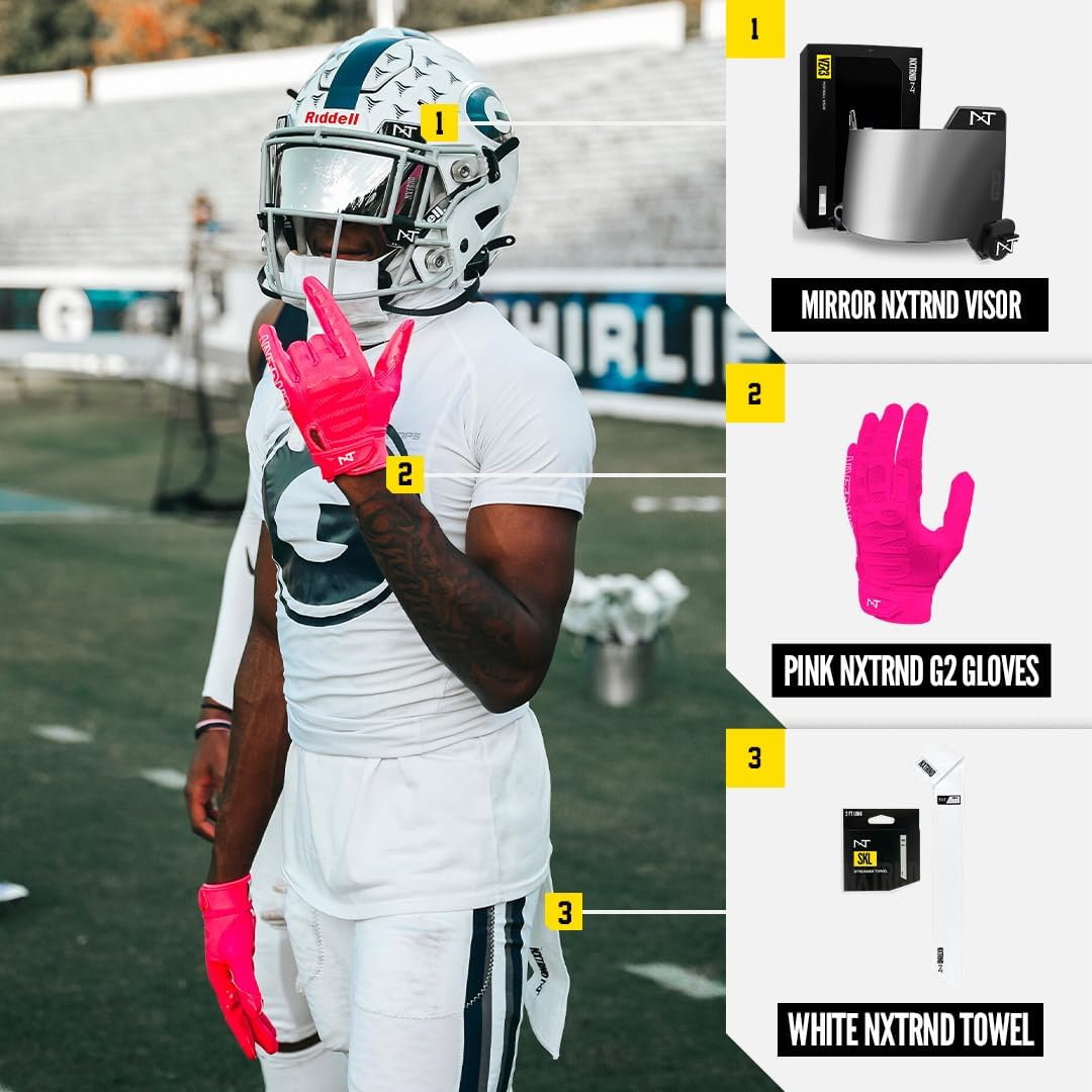Nxtrnd G2 Pro Football Gloves, Men’s Ultra Sticky Elite Receiver Gloves