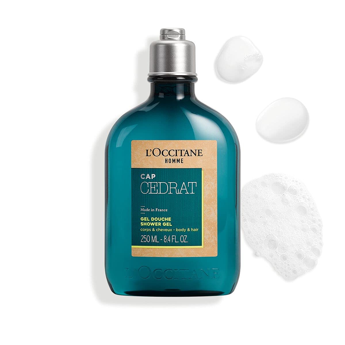 L’OCCITANE Gel limpiador de baño y ducha lavanda, cítricos verbena, verbena, hombres, rosa, neroli y orquídea, herbae, limpiar suavemente y perfumar
