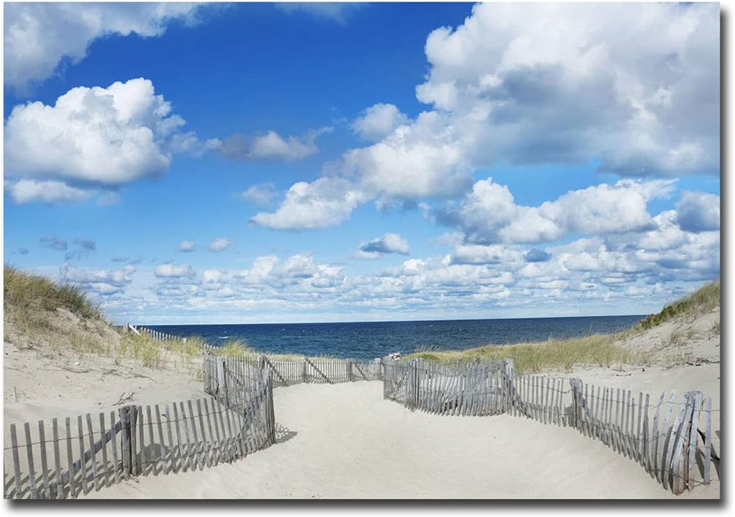 Imán para nevera de Cape May Beach New Jersey, tamaño 2.5″ x 3.5″