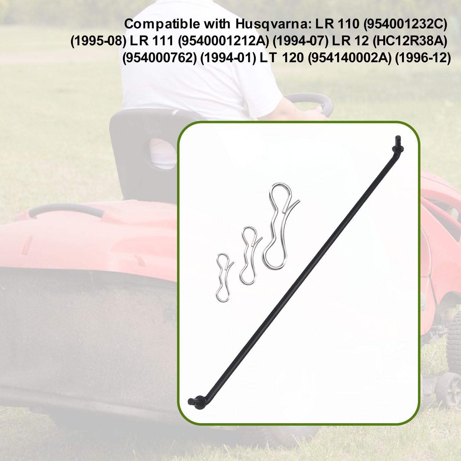130465 Barra de acoplamiento AYP de 20-58 pulgadas compatible con Poulan Compatible con H-usqvarna Poulan Roper Craftsman Weed Eater, reemplaza