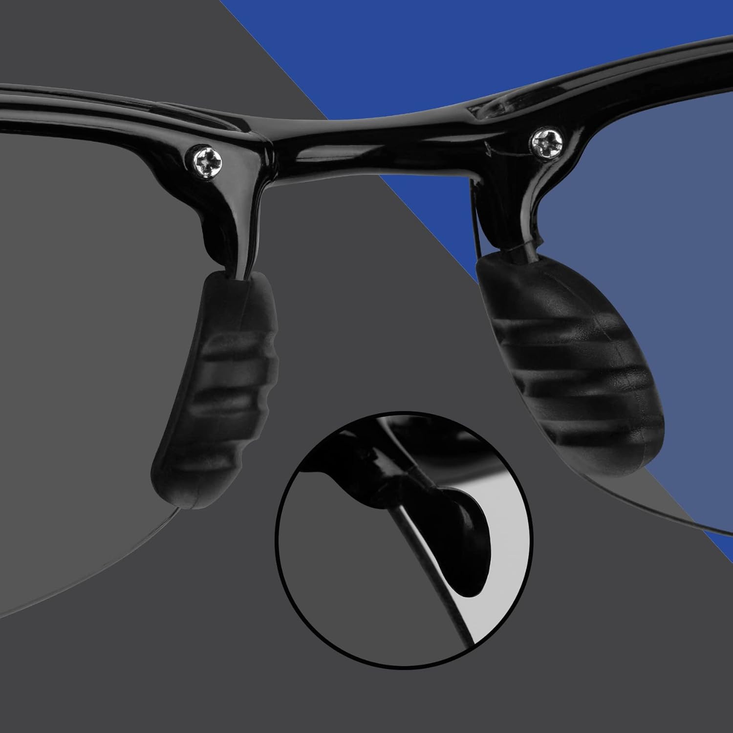 Almohadillas nasales de repuesto para gafas de sol deportivas Maui Jim y Martini, piezas de almohadillas de nariz de silicona  Fácil de poner