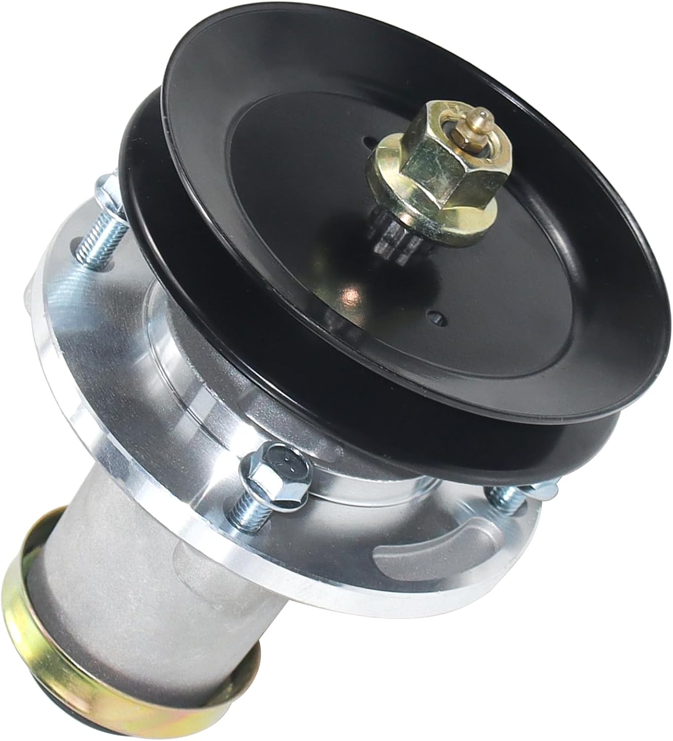 539112170 Conjunto de husillo con polea de husillo 153535 reemplaza 539112170 Husqvarna 539112170 Conjunto de mandril, polea 153535, 532173436,