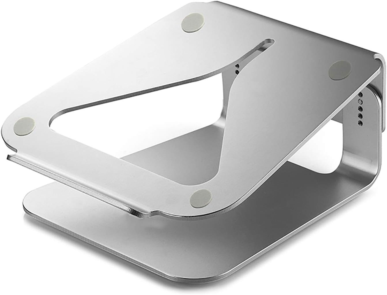 Soporte para computadora portátil Aleación de aluminio Base giratoria de 360 Diseño colgante Mejor disipación de calor, múltiples engranajes se