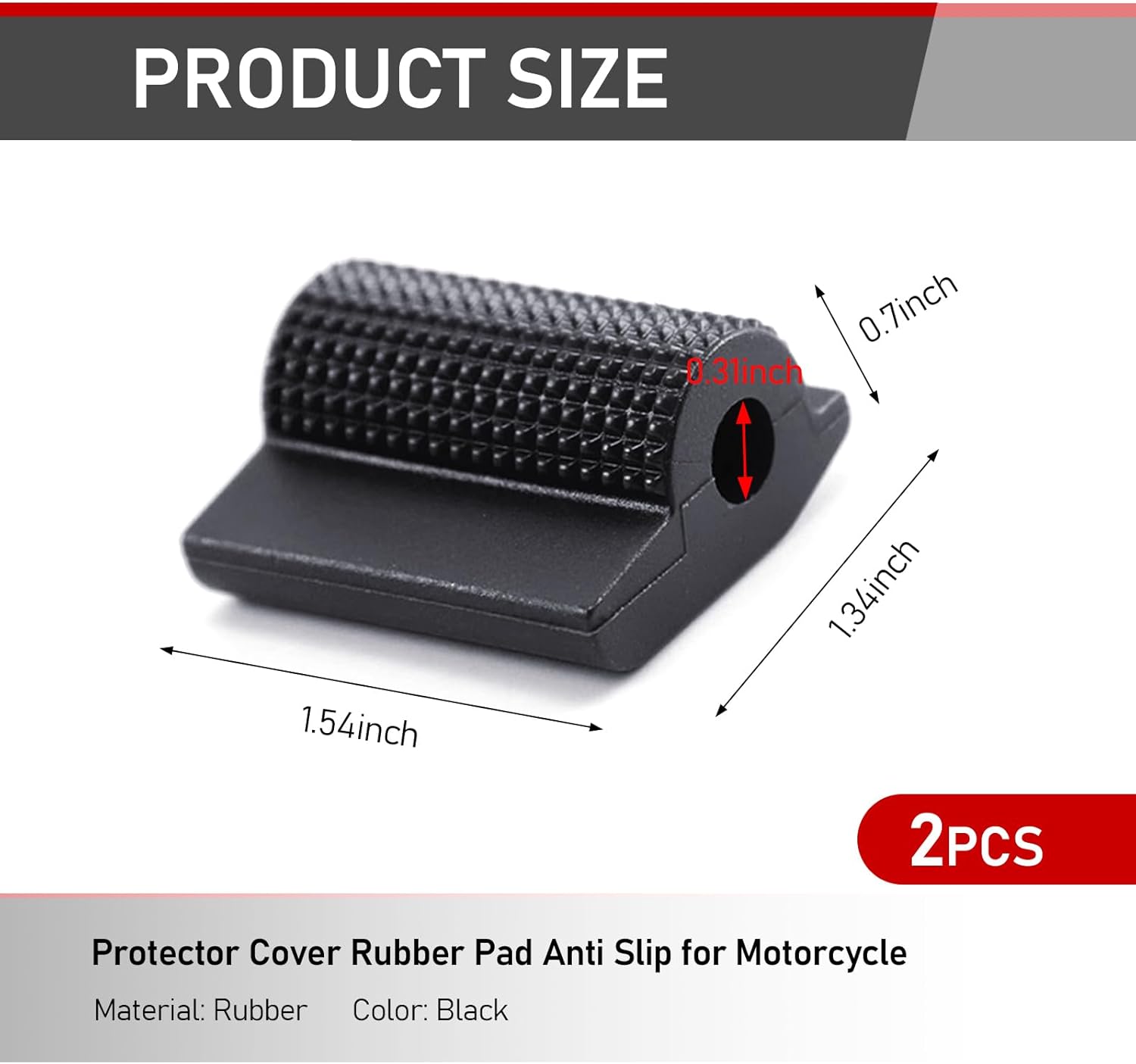 2 fundas para palanca de cambios de motocicleta, dispositivo de protección de engranajes de goma antideslizante que ahorra trabajo, protector de