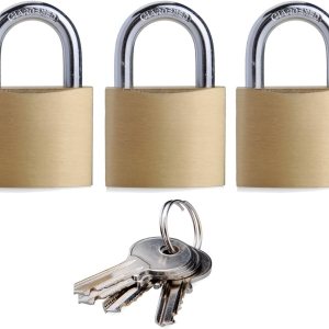 Sepox – Candado de bronce sólido con llave Sepox – Candado de bronce sólido con llave
