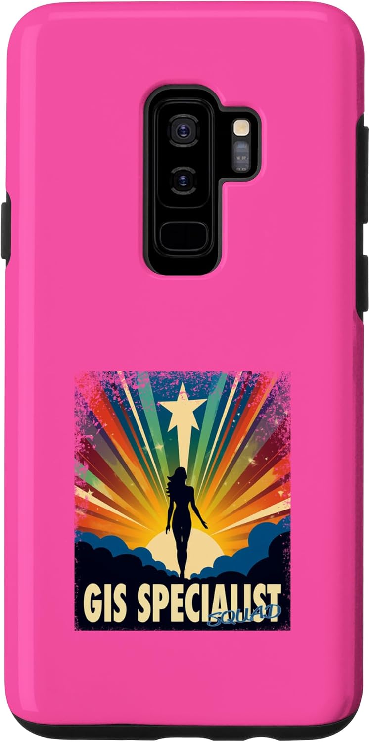 Galaxy S9+ GIS Specialist Funny Female Hero Job Women Case