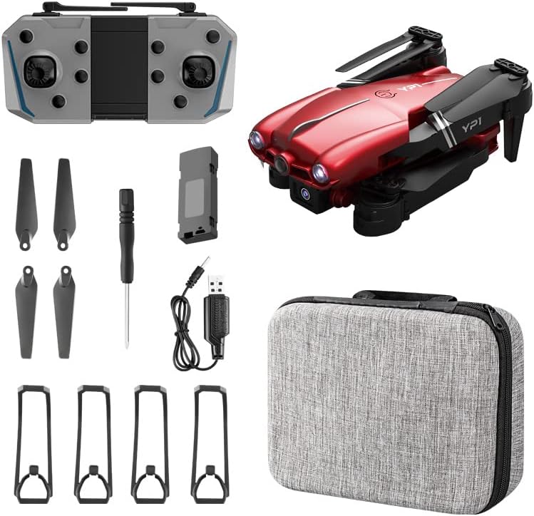 Wltoys YP1 Mini dronehelicópterocuadricóptero 4K HD Cámara de cuatro lados para evitar obstáculos Presión de aire Altura fija Juguetes Cuadricóptero