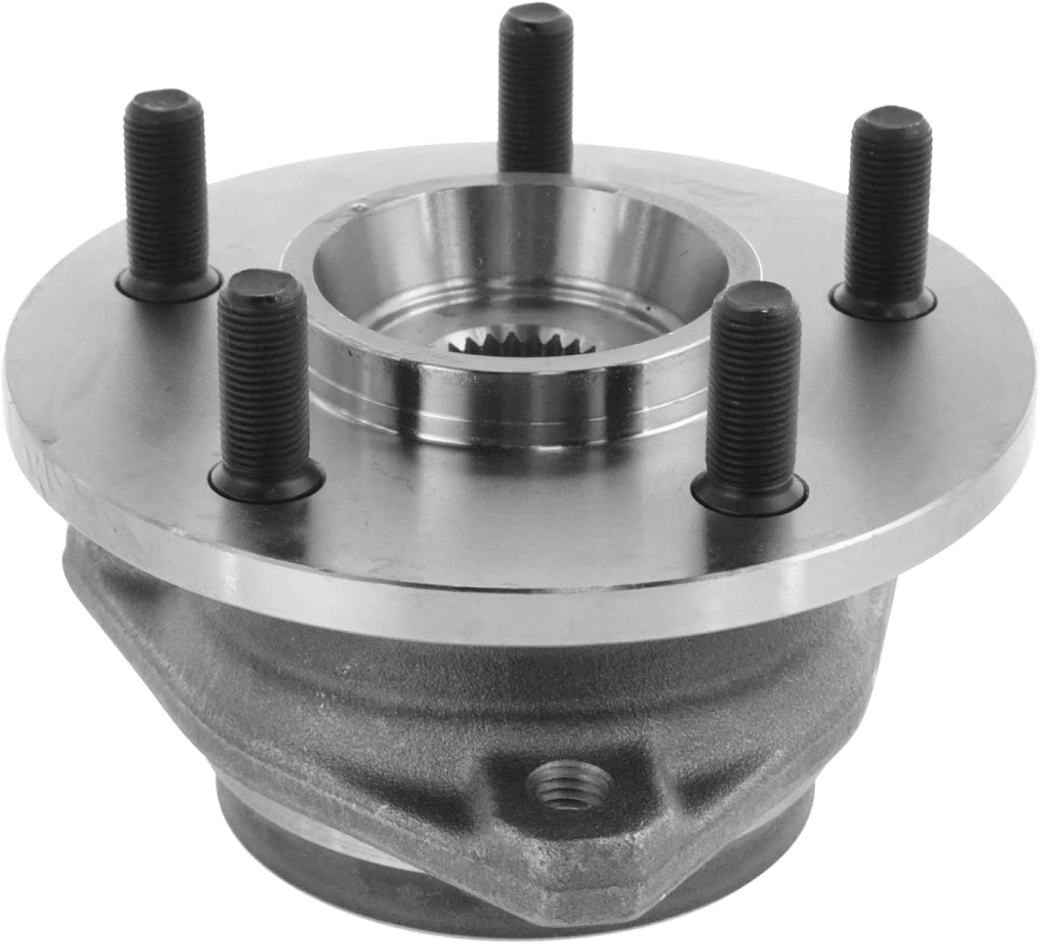 TRQ Buje de rueda Pastilla de freno de cerámica Performance Rotor Kit Delantero wProductos Químicos