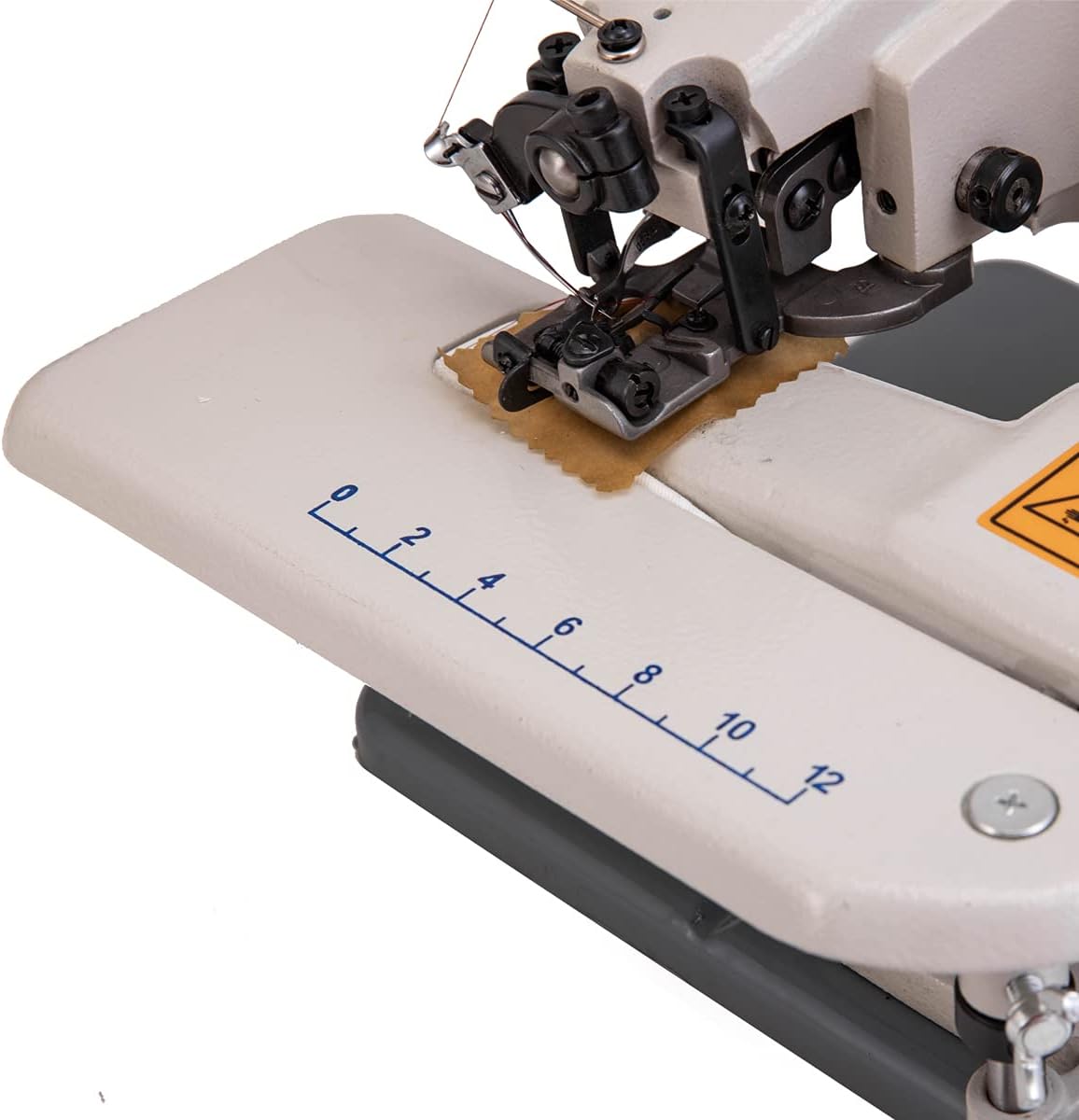 RM-500 Máquina de coser portátil, Máquina de coser y acolchar, Costura sin costuras, Mesa ancha, Máquina de coser de puntada ciega, Hemmer de punto