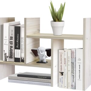 TY ARTS & CULTURE – Organizador de almacenamiento de escritorio de madera expandible, estantería multiusos para escritorio, estante de exhibición, TY ARTS & CULTURE – Organizador de almacenamiento de escritorio de madera expandible, estantería multiusos para escritorio, estante de exhibición,