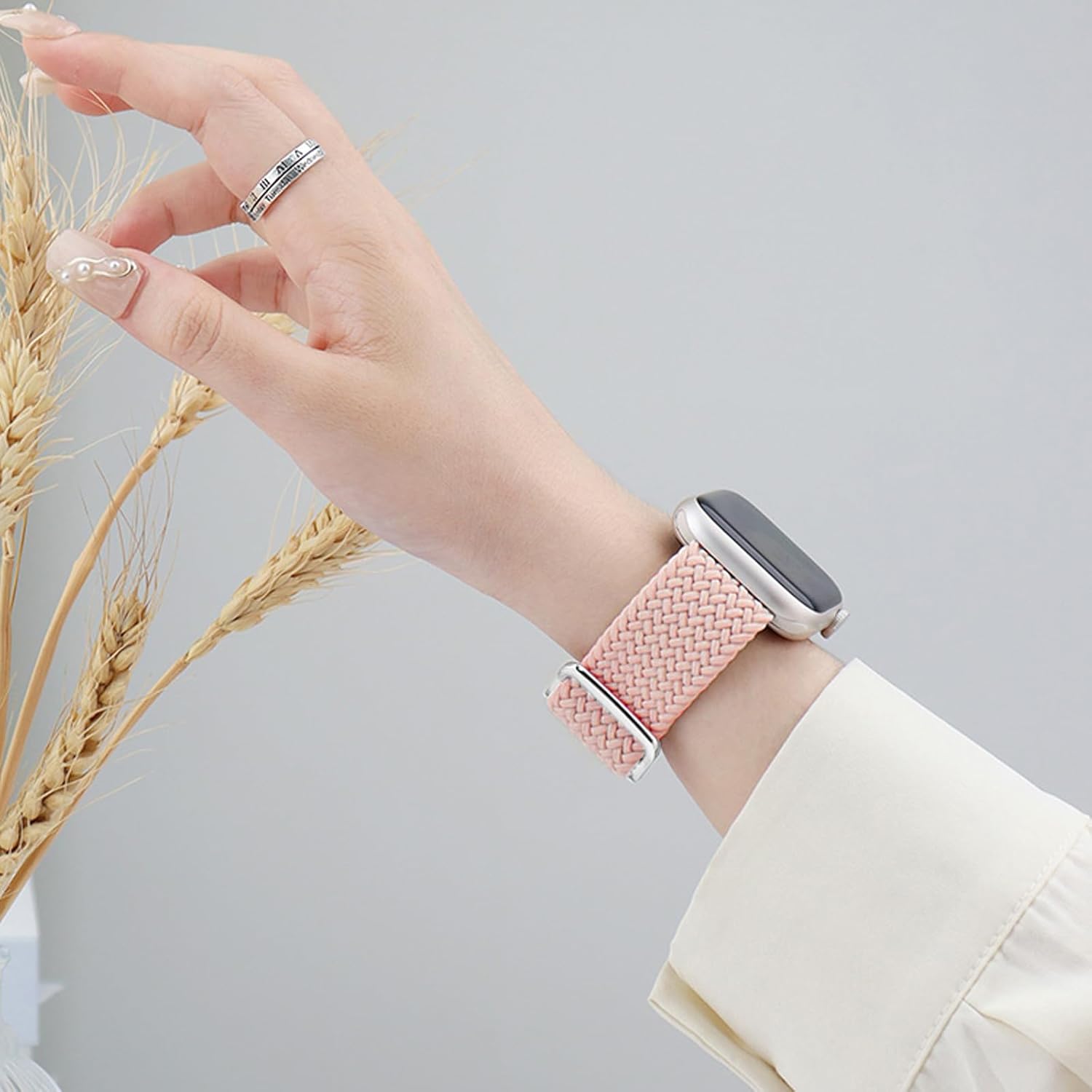 KaKuLan Correa elástica Solo Loop compatible con Apple Watch Band de 1.92 pulgadas, 1.77 pulgadas, 1.73 pulgadas, 1.65 pulgadas, 1.61 pulgadas, 1.57