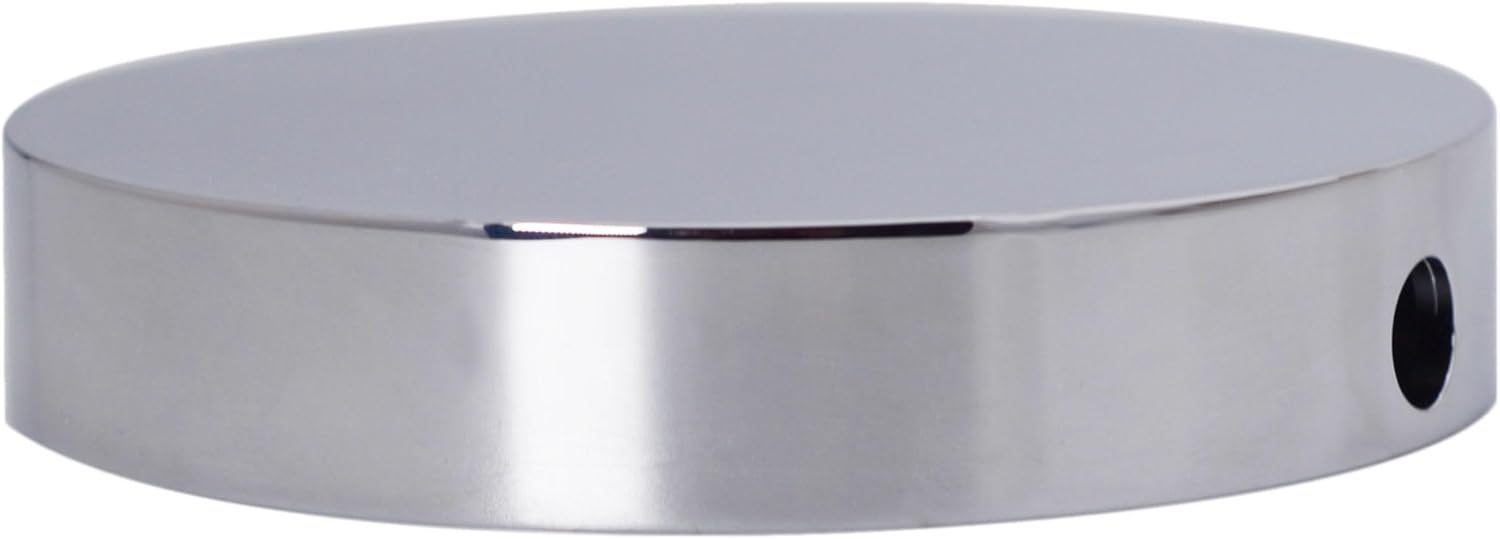 Westbrass D50RE-26 – Moldura de repuesto de 1-12 pulgadas para ensamblajes de desagüe de baño de accionamiento por cable, 1 unidad, cromo pulido