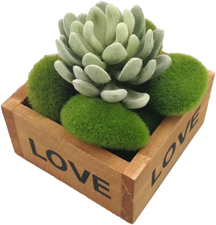LJY 12 piedras artificiales de musgo artificiales de varios tamaños para arreglos florales, jardines de hadas, terrarios y manualidades