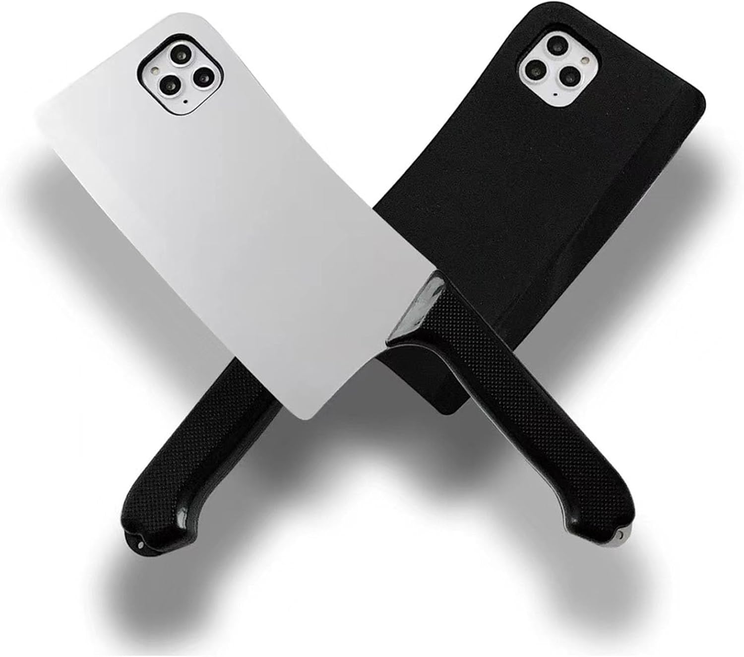 Funda para teléfono Cleaver, funda para teléfono con cuchillo de cuchilla, funda para iPhone 14, 13, 12, 11 Pro Max Plus (blanco, iPhone 14Promax)