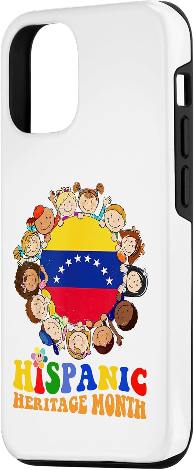 iPhone 14 Hispanic Heritage Month Venezuela Kids Boys Girls Case