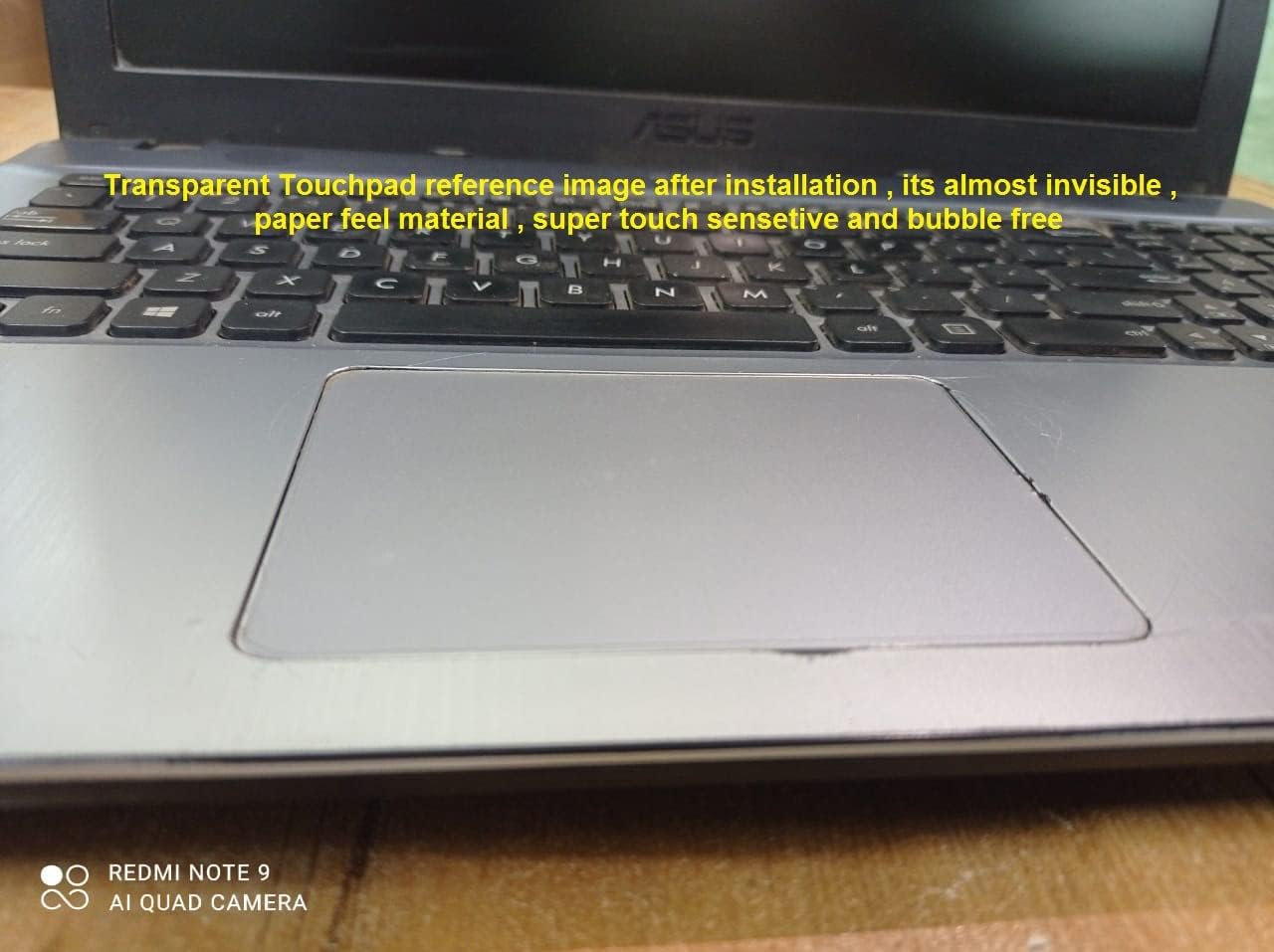 Ecomaholics – Protector de trackpad para computadora portátil CHUWI GemiBook X, 15.6 pulgadas FHD con acabado mate transparente, antiarañazos,