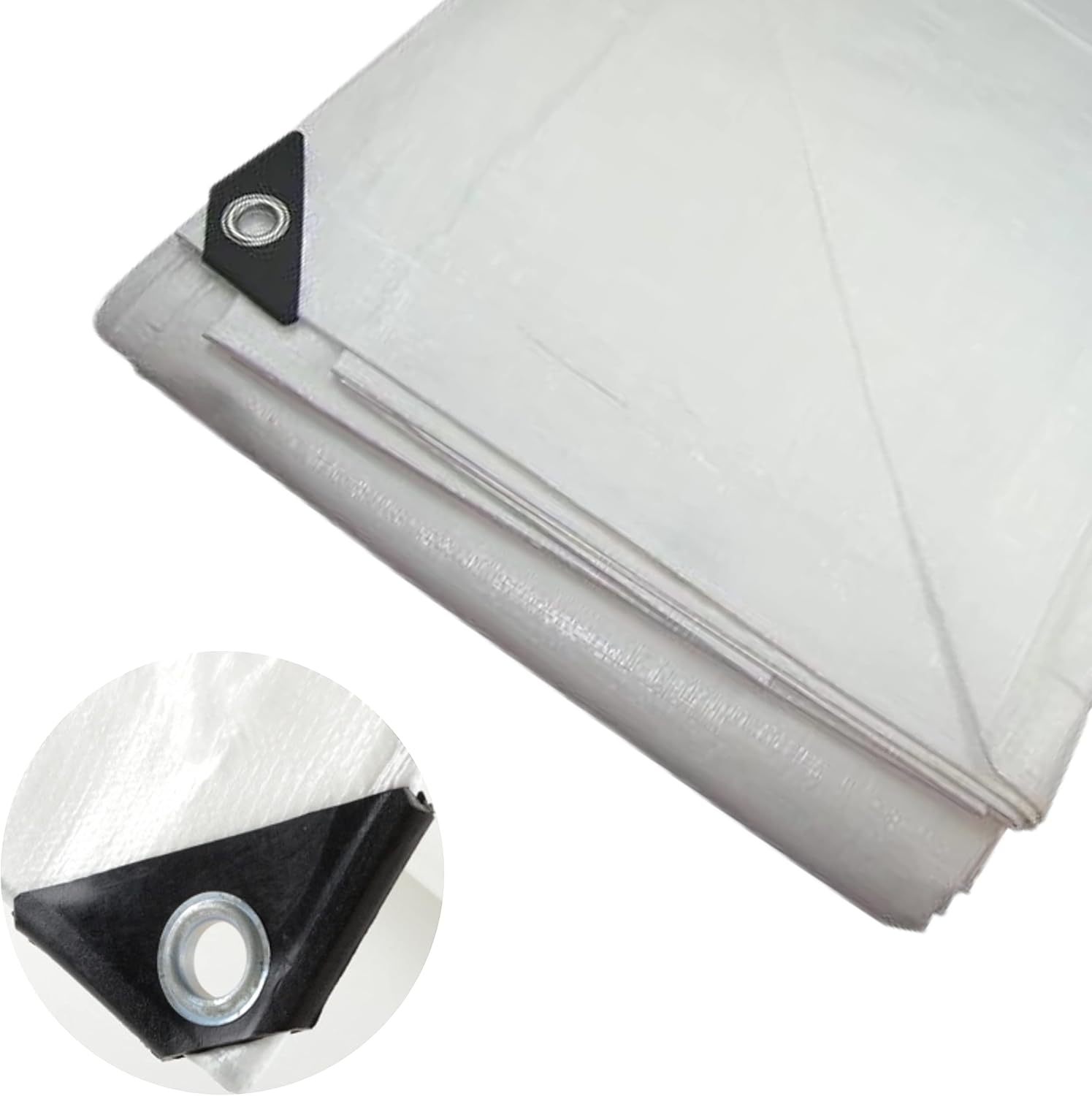 ATE Pro Pro – Lona resistente de 14 x 14 pies, resistente al agua, protección y cobertura, revestimiento laminado en ambos lados, cubierta