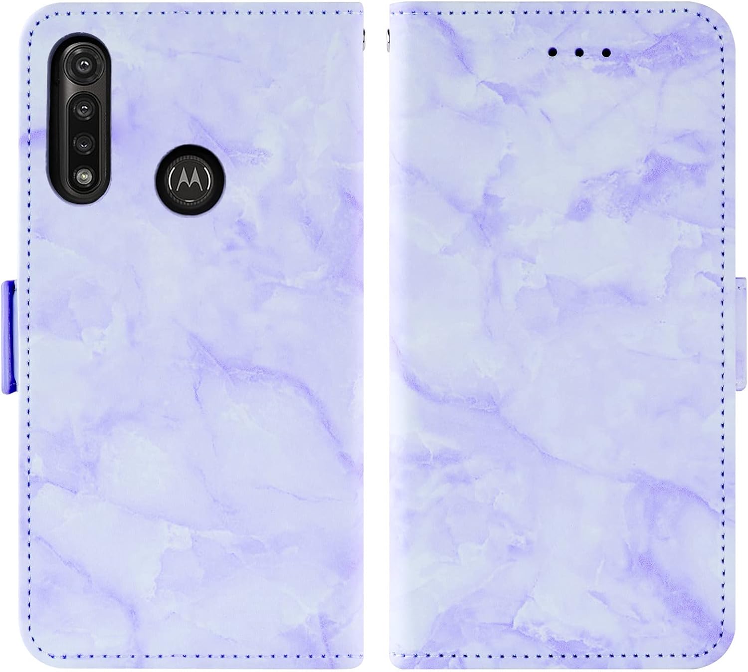 Asuwish Funda compatible con Moto G Power 2020 y protector de pantalla de vidrio templado, accesorio para celda, ranura para tarjetero, función
