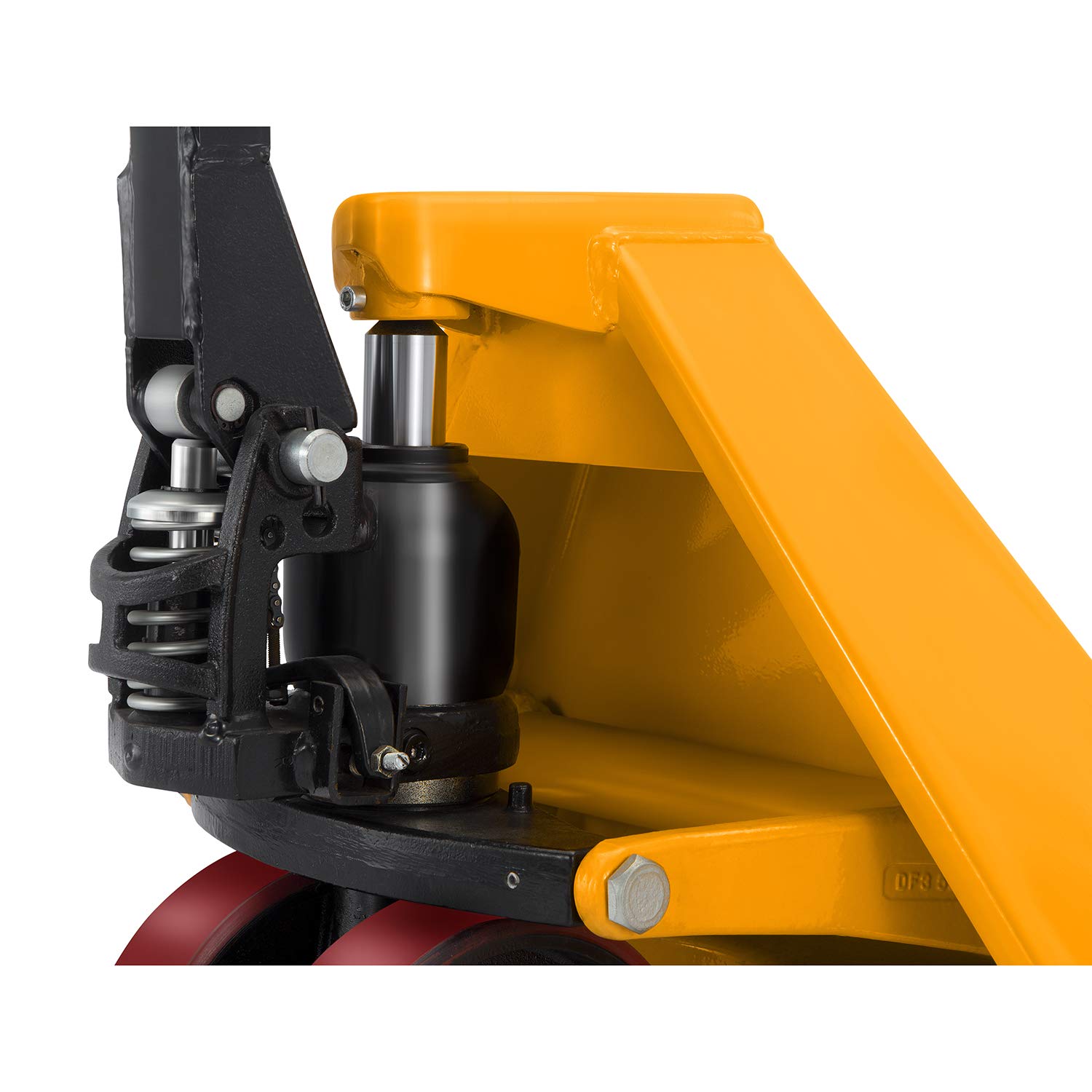 Tory Carrier Pallet Jack de mano, camión de plataforma manual de servicio estándar 48″ Lx27 W 5500lbs Capacidad