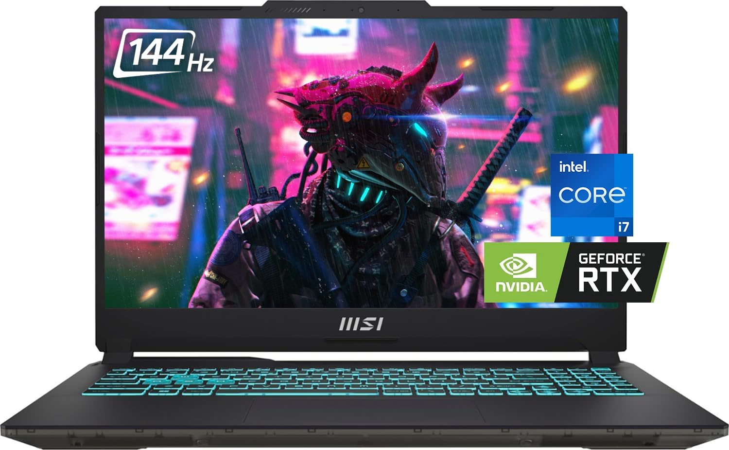 MSI Cyborg 15 – Laptop para juegos, pantalla IPS FHD de 15.6 pulgadas y 144 Hz, Intel Core i7-12650H de 10 núcleos, NVIDIA Geforce RTX 4060, 32 GB