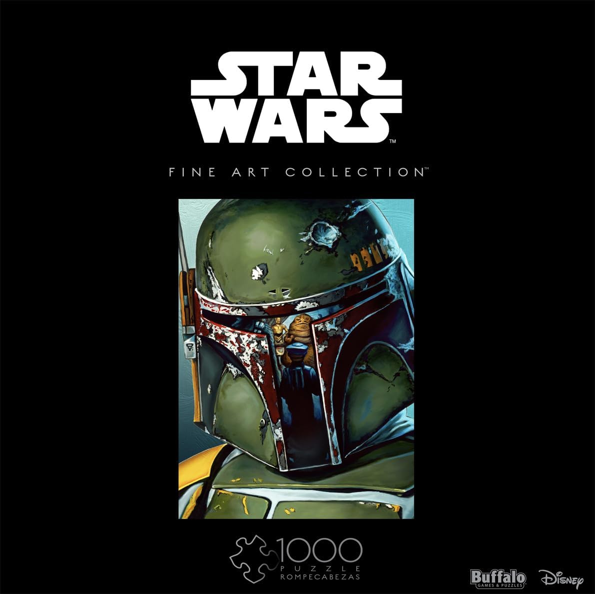 Buffalo Games – Colección de bellas artes de Star Wars – Negociaciones peligrosas – Rompecabezas de 1000 piezas para adultos desafiante rompecabezas