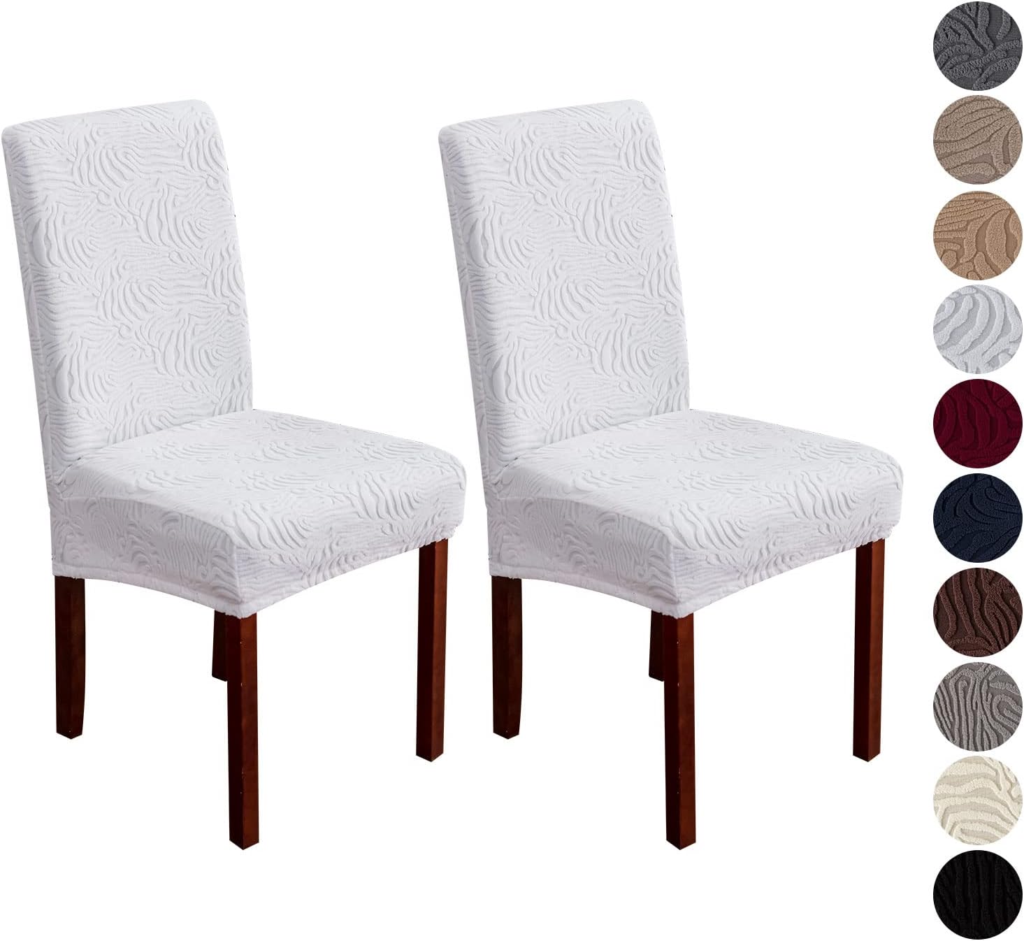 YUEANG Fundas para sillas de comedor, fundas para sillas de comedor, fundas elásticas para sillas Parsons, funda protectora para silla de comedor,
