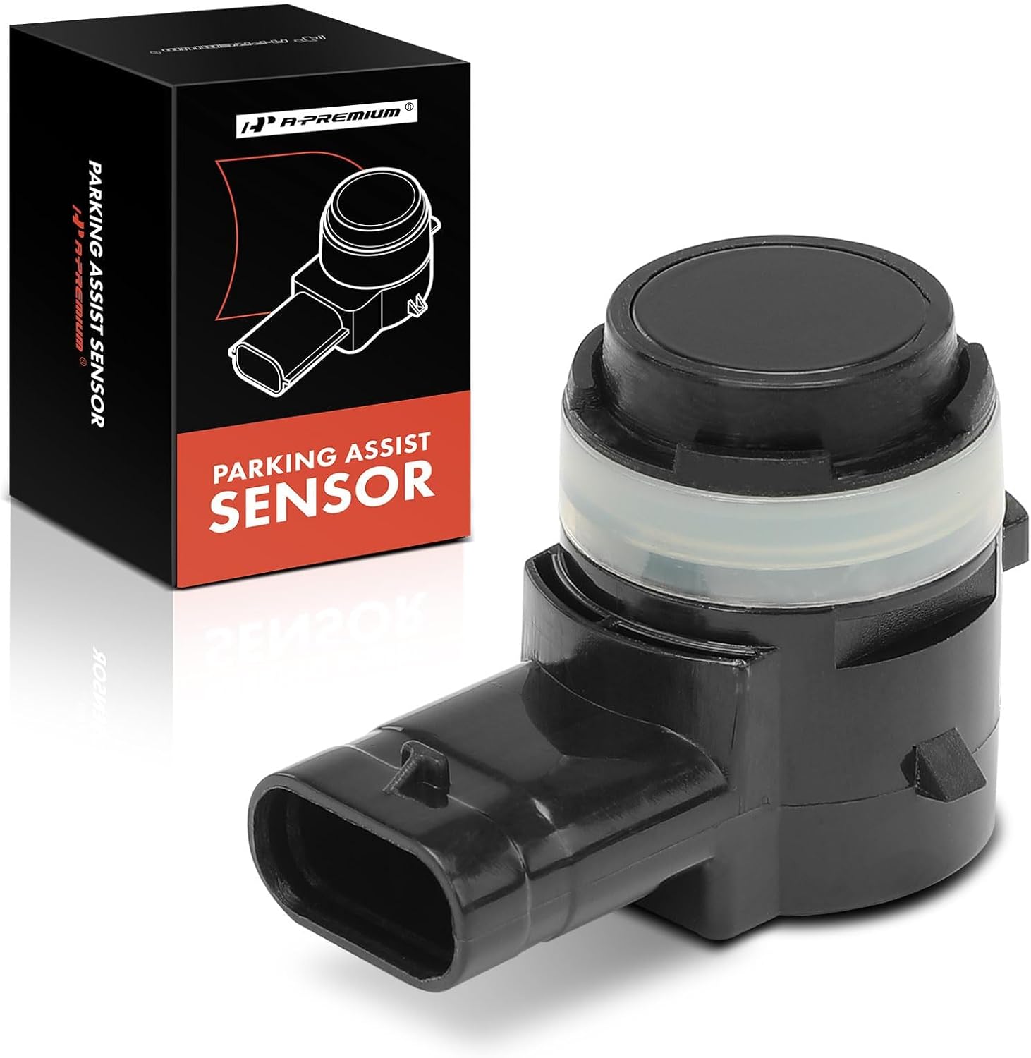 A-Premium Sensor de asistencia de estacionamiento de respaldo exterior delantero compatible con modelos seleccionados de Mercedes-Benz – C300,