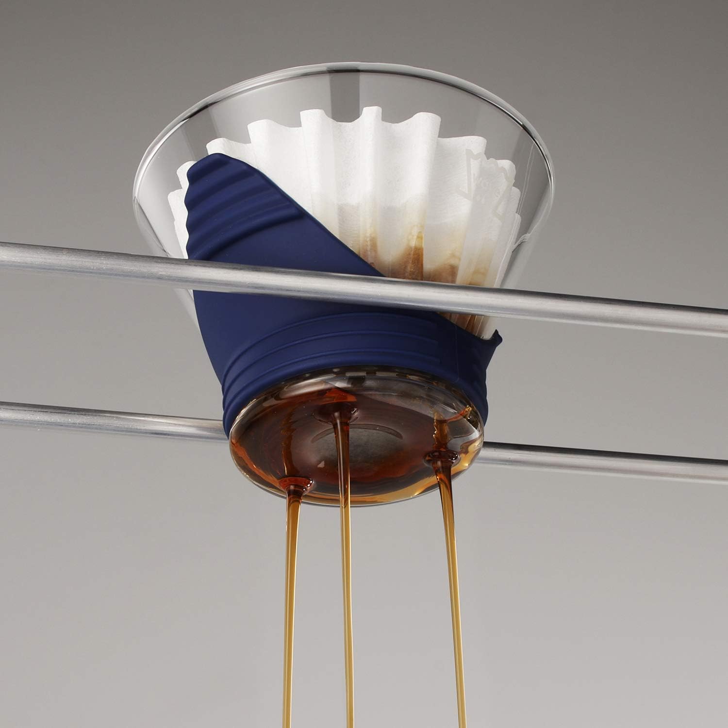 Kalita Wave Style UP Set, tamaño 185, servidor de 16.9 fl oz, azul