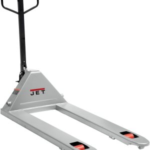 JET Gato de palet de 27″ x 48″, capacidad de 5500 libras (modelo PT-2748JB) JET Gato de palet de 27″ x 48″, capacidad de 5500 libras (modelo PT-2748JB)