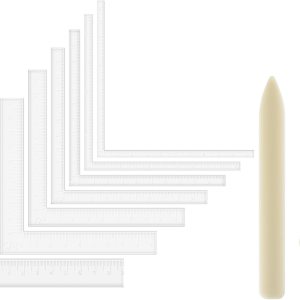 Juego de 9 piezas de posicionamiento creativo, esquinas de tarjetas, ayudantes con herramienta de carpeta de huesos, esquinas de estampado, Juego de 9 piezas de posicionamiento creativo, esquinas de tarjetas, ayudantes con herramienta de carpeta de huesos, esquinas de estampado,